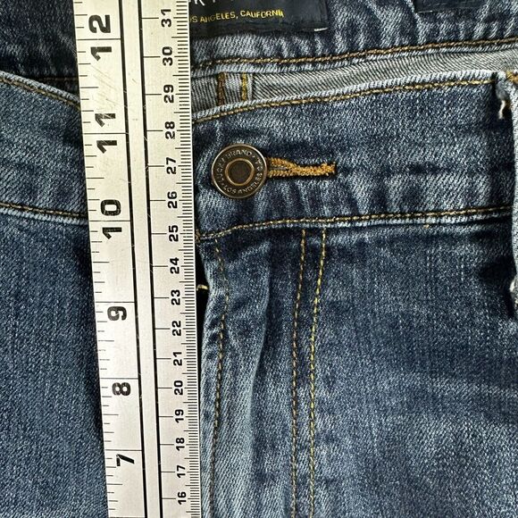 lucky brand 221 straight jeans mens 36x30 (36x31)‎ blue denim* - Picture 6 of 15